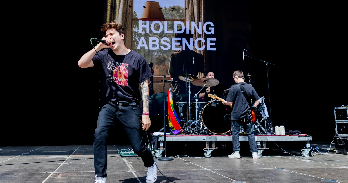 Header Banner Holding Absence